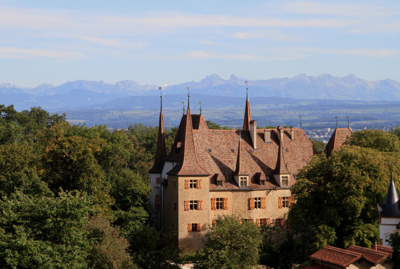 Château de Vaumarcus, Vaumarcus, La Grande Béroche, Switzerland, Switzerland